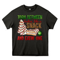 Torn Between Lookin' Like A Snack And Eatin' One Bbs Heavy Core Tee | Teevron