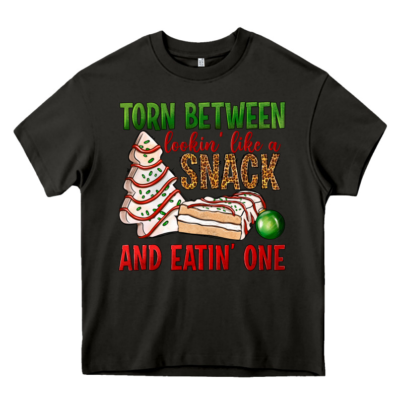 Torn Between Lookin' Like A Snack And Eatin' One Bbs Heavy Core Tee by BundleAndBundleShop | Teevron