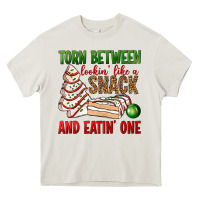 Cream torn between lookin' like a snack and eatin' one bbs Heavy Core Tee - BundleAndBundleShop