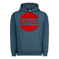 Pigment Midnight Navy vintage hudepohl beer Urban Hoodie - lanVoArt