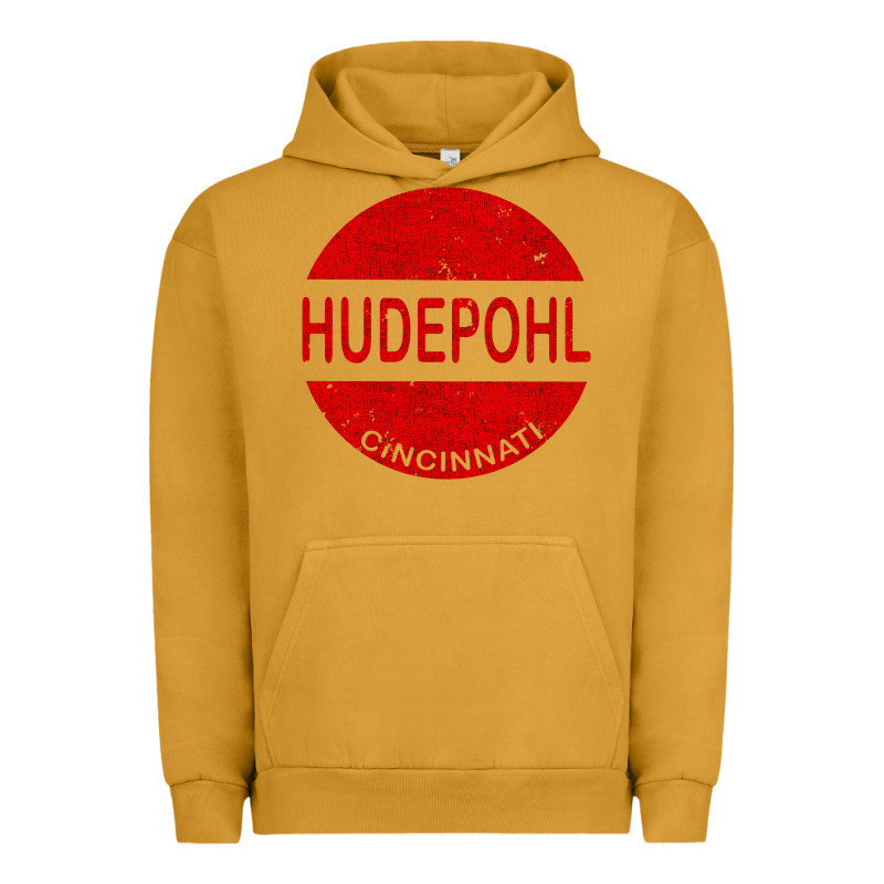 Vintage Hudepohl Beer Urban Hoodie by lanVoArt | Teevron