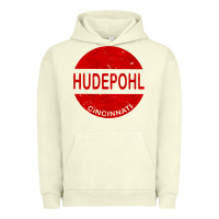 Pigment Pistachio vintage hudepohl beer Urban Hoodie - lanVoArt