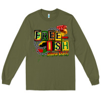 Army Green free ish since 1865 Long Sleeve Tee - CowGirlArtShop