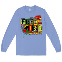 Colony Blue free ish since 1865 Long Sleeve Tee - CowGirlArtShop