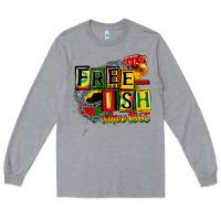 Heather Grey free ish since 1865 Long Sleeve Tee - CowGirlArtShop