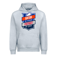 Heather Grey retro gator on saturday patriot on sunday gainesville gift Urban Hoodie - lanVoArt