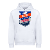 White retro gator on saturday patriot on sunday gainesville gift Urban Hoodie - lanVoArt