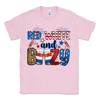 Bubblegum Pink red white and boozy Classic Tee - RanaPortraitStore