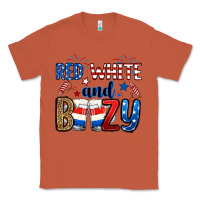 Copper red white and boozy Classic Tee - RanaPortraitStore