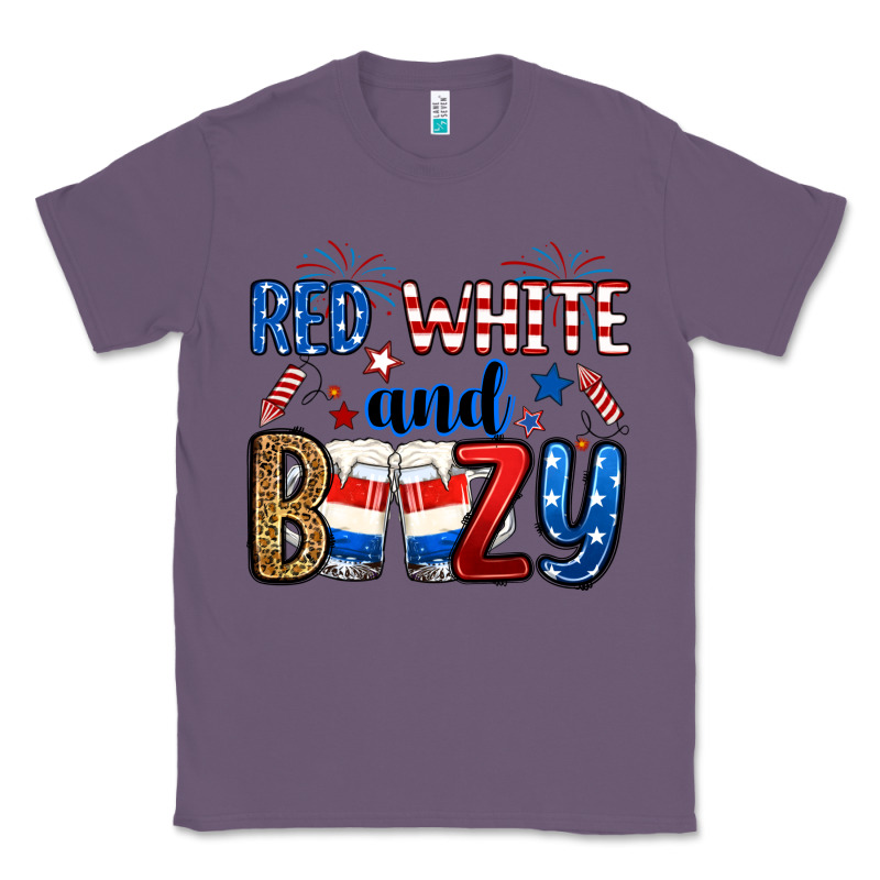 Red White And Boozy Classic Tee by RanaPortraitStore | Teevron