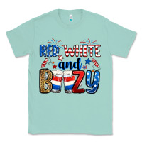 Seafoam red white and boozy Classic Tee - RanaPortraitStore