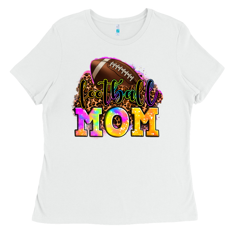 Football Mom Ladies Tee by LillyAllenDesigns | Teevron