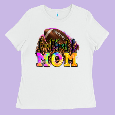 Football Mom Ladies Tee Designed By Lillyallendesigns