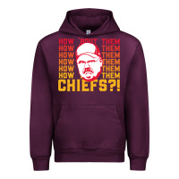 Mauve Wine andy reid how about them.... Urban Hoodie - lanVoArt