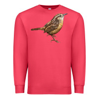 Cardinal Ccarolina Wren Premium Sweatshirt - LillyAllenDesigns