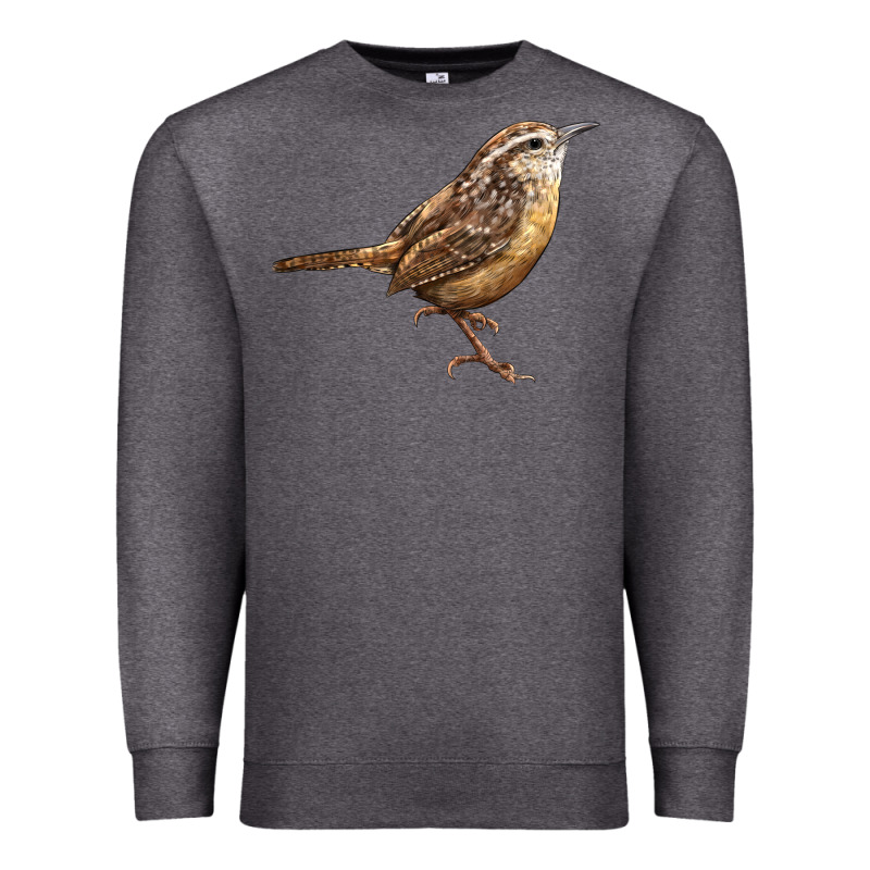 Ccarolina Wren Premium Sweatshirt by LillyAllenDesigns | Teevron
