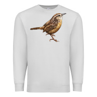 Dove Grey Ccarolina Wren Premium Sweatshirt - LillyAllenDesigns