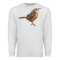 Oatmeal Heather Ccarolina Wren Premium Sweatshirt - LillyAllenDesigns