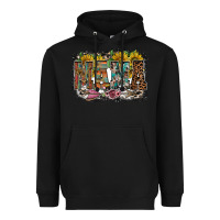 Black mama western Heavyweight Hoodie - RacoonDesign