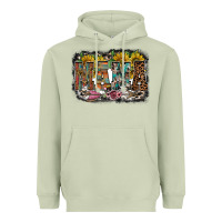 Matcha mama western Heavyweight Hoodie - RacoonDesign