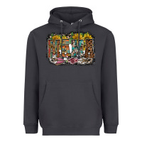 Smoke mama western Heavyweight Hoodie - RacoonDesign