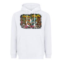 White mama western Heavyweight Hoodie - RacoonDesign