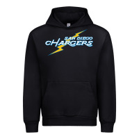 Black vintage styled san diego chargers Urban Hoodie - lanVoArt