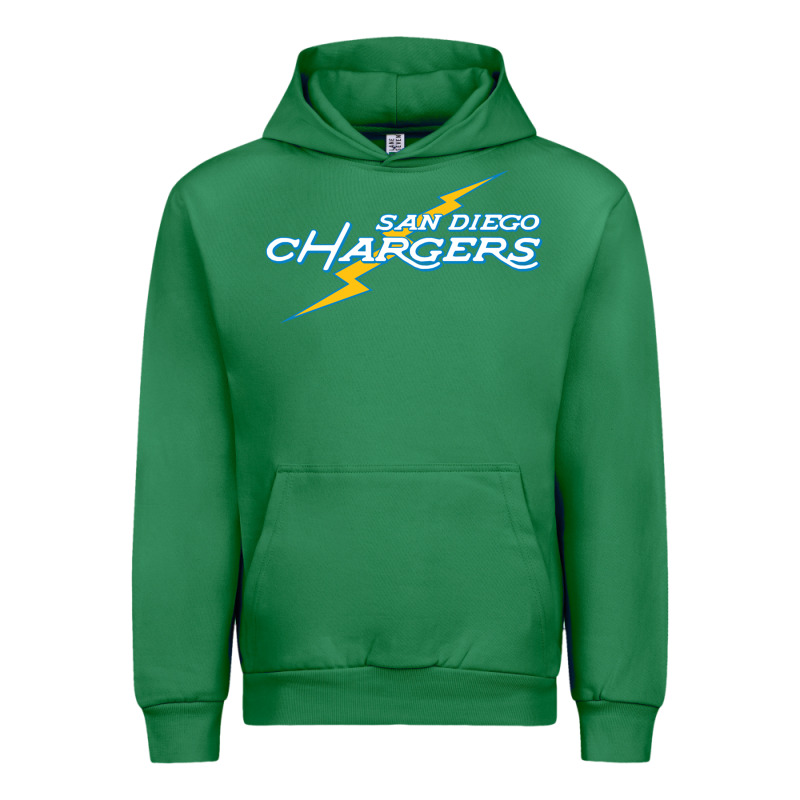 Vintage Styled San Diego Chargers Urban Hoodie by lanVoArt | Teevron