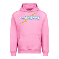 Fuchsia Pink vintage styled san diego chargers Urban Hoodie - lanVoArt