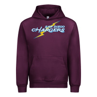 Mauve Wine vintage styled san diego chargers Urban Hoodie - lanVoArt