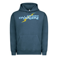 Pigment Midnight Navy vintage styled san diego chargers Urban Hoodie - lanVoArt