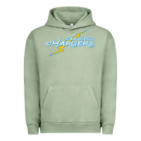 Pigment Oil Green vintage styled san diego chargers Urban Hoodie - lanVoArt