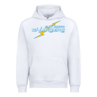 White vintage styled san diego chargers Urban Hoodie - lanVoArt