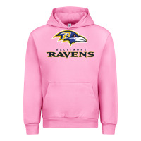 Fuchsia Pink the ravens teams Urban Hoodie - lanVoArt