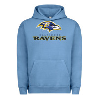 Pigment Pebble Blue the ravens teams Urban Hoodie - lanVoArt