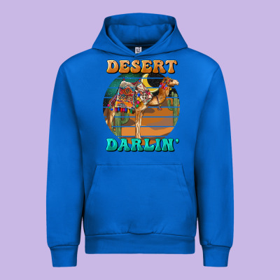 Desert Darling Camel Urban Hoodie Designed By Barkaloodesign