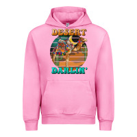 Fuchsia Pink desert darling camel Urban Hoodie - BarkalooDesign