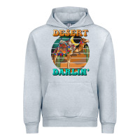 Heather Grey desert darling camel Urban Hoodie - BarkalooDesign