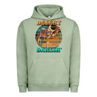 Pigment Oil Green desert darling camel Urban Hoodie - BarkalooDesign