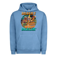 Pigment Pebble Blue desert darling camel Urban Hoodie - BarkalooDesign