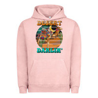 Pigment Salmon desert darling camel Urban Hoodie - BarkalooDesign