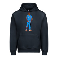 Navy bryce harper powder blue Urban Hoodie - lanVoArt