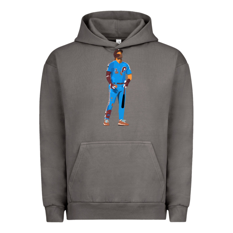 Bryce Harper Powder Blue Urban Hoodie by lanVoArt | Teevron