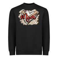 Black baseball mom Heavyweight Sweatshirt - FaDigitalArtStudio