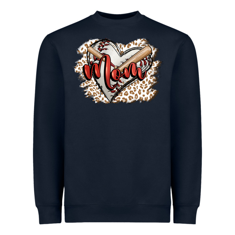 Baseball Mom Heavyweight Sweatshirt by FaDigitalArtStudio | Teevron