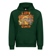 Forest Green lion guard   cave painting Urban Hoodie - lanVoArt