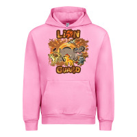 Fuchsia Pink lion guard   cave painting Urban Hoodie - lanVoArt