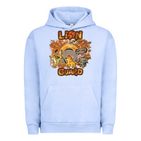 Pigment Grape Ice lion guard   cave painting Urban Hoodie - lanVoArt