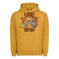 Pigment Peanut Butter lion guard   cave painting Urban Hoodie - lanVoArt