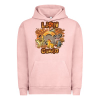 Pigment Salmon lion guard   cave painting Urban Hoodie - lanVoArt